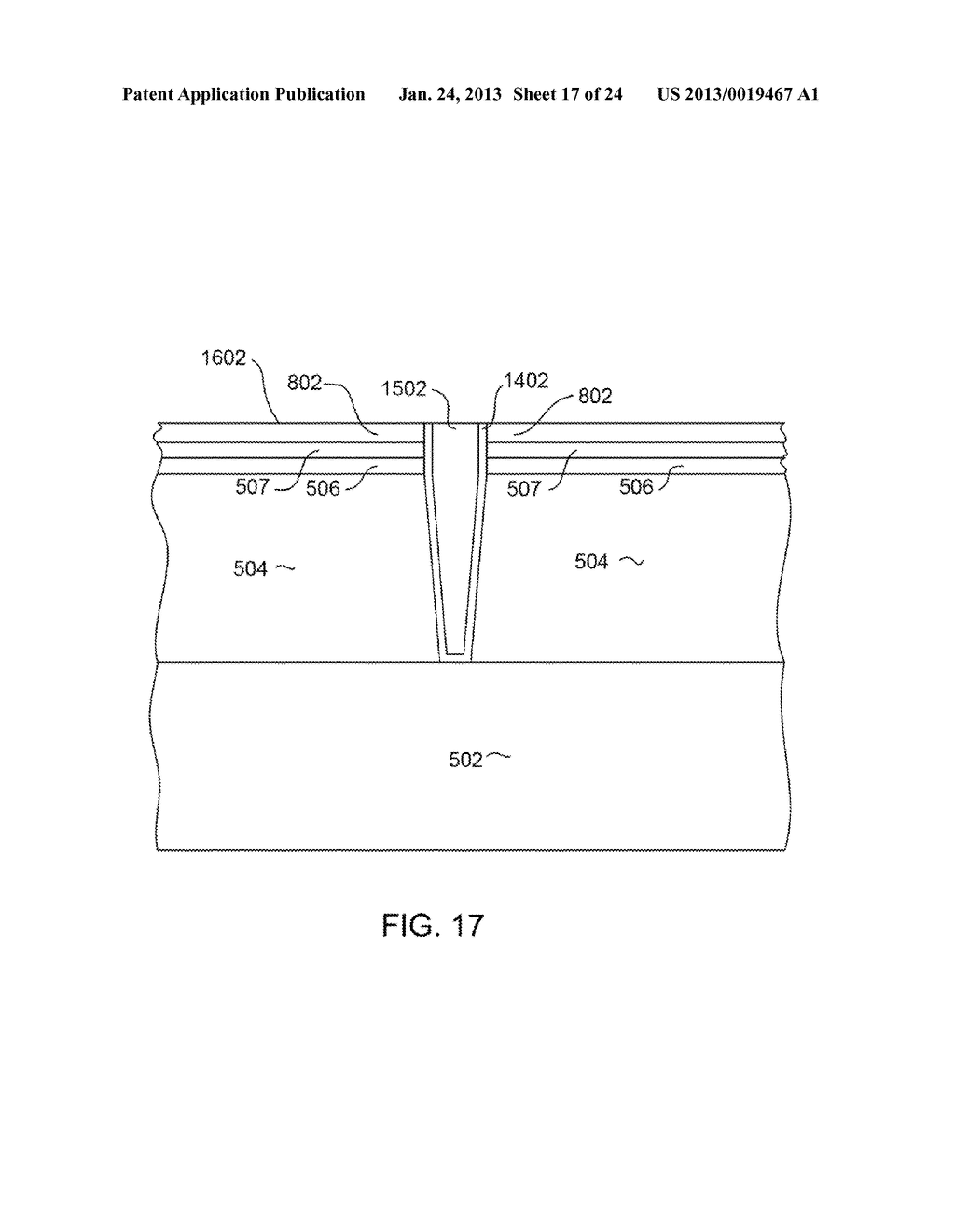 METHOD FOR MANUFACTURING A MAGNETIC WRITE POLE HAVING STRAIGHT SIDE WALLS     AND A WELL DEFINED TRACK-WIDTH - diagram, schematic, and image 18