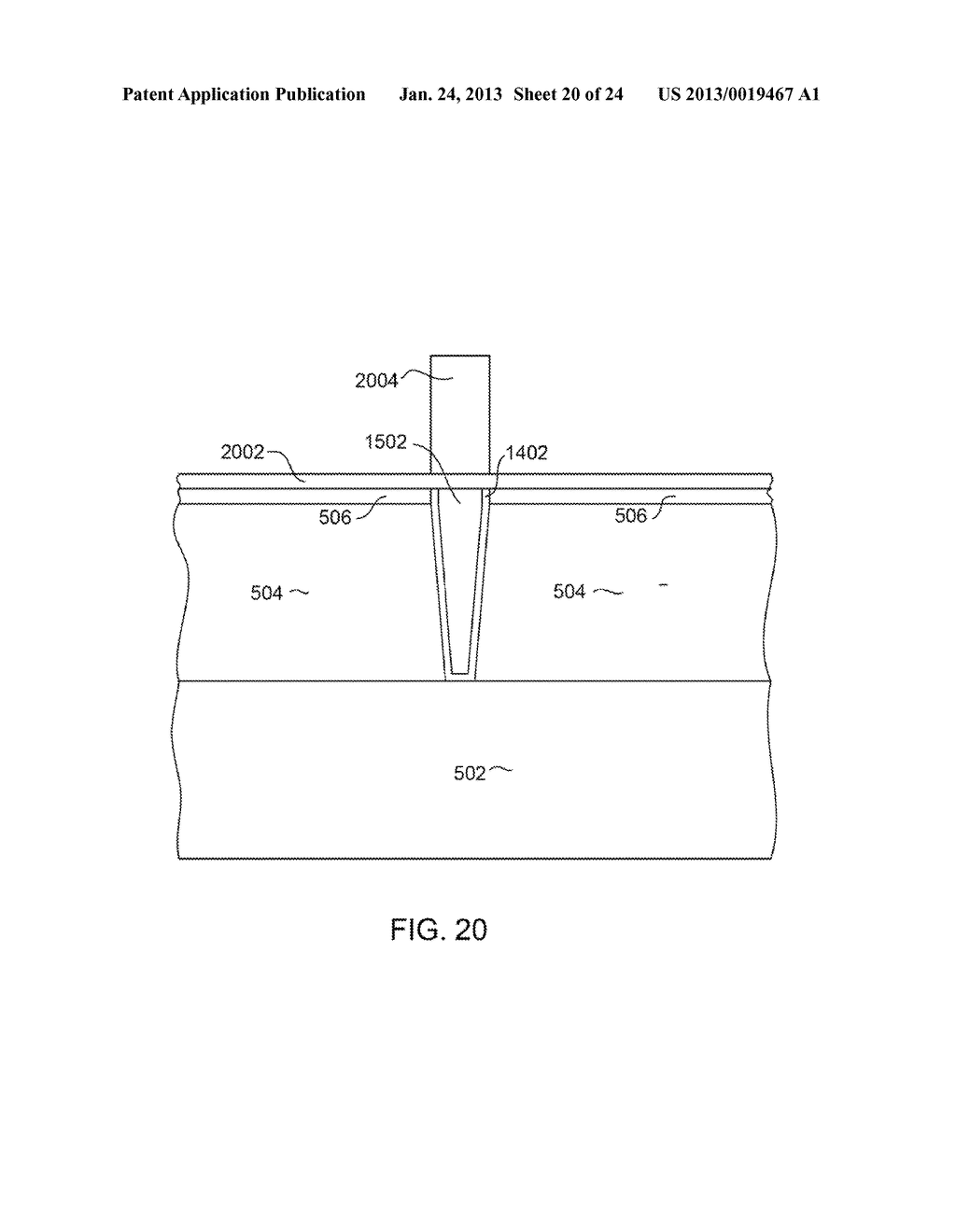 METHOD FOR MANUFACTURING A MAGNETIC WRITE POLE HAVING STRAIGHT SIDE WALLS     AND A WELL DEFINED TRACK-WIDTH - diagram, schematic, and image 21