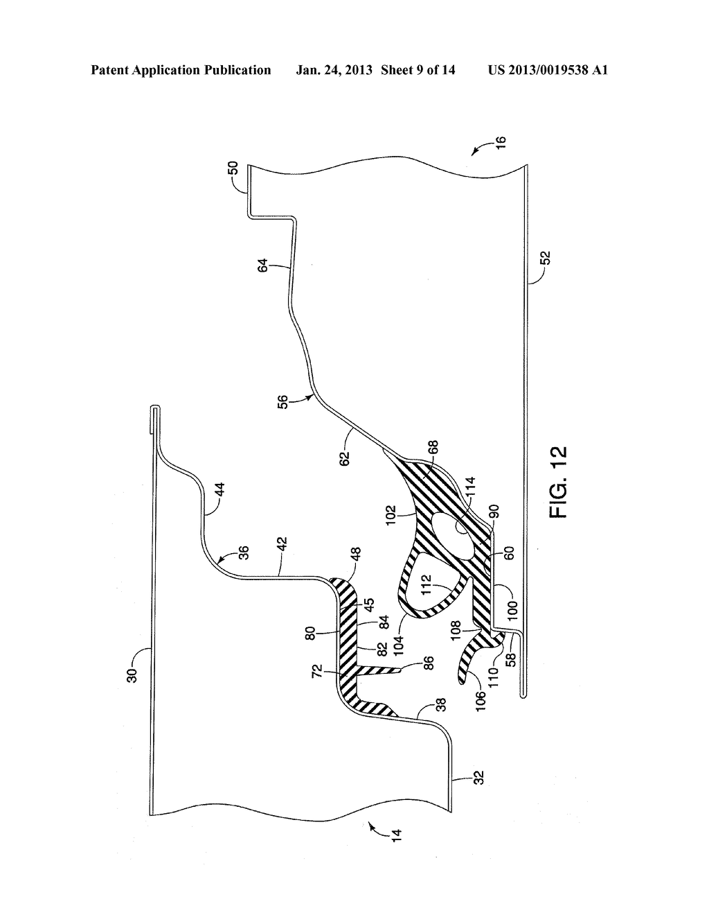 VEHICLE BODY STRUCTURE - diagram, schematic, and image 10