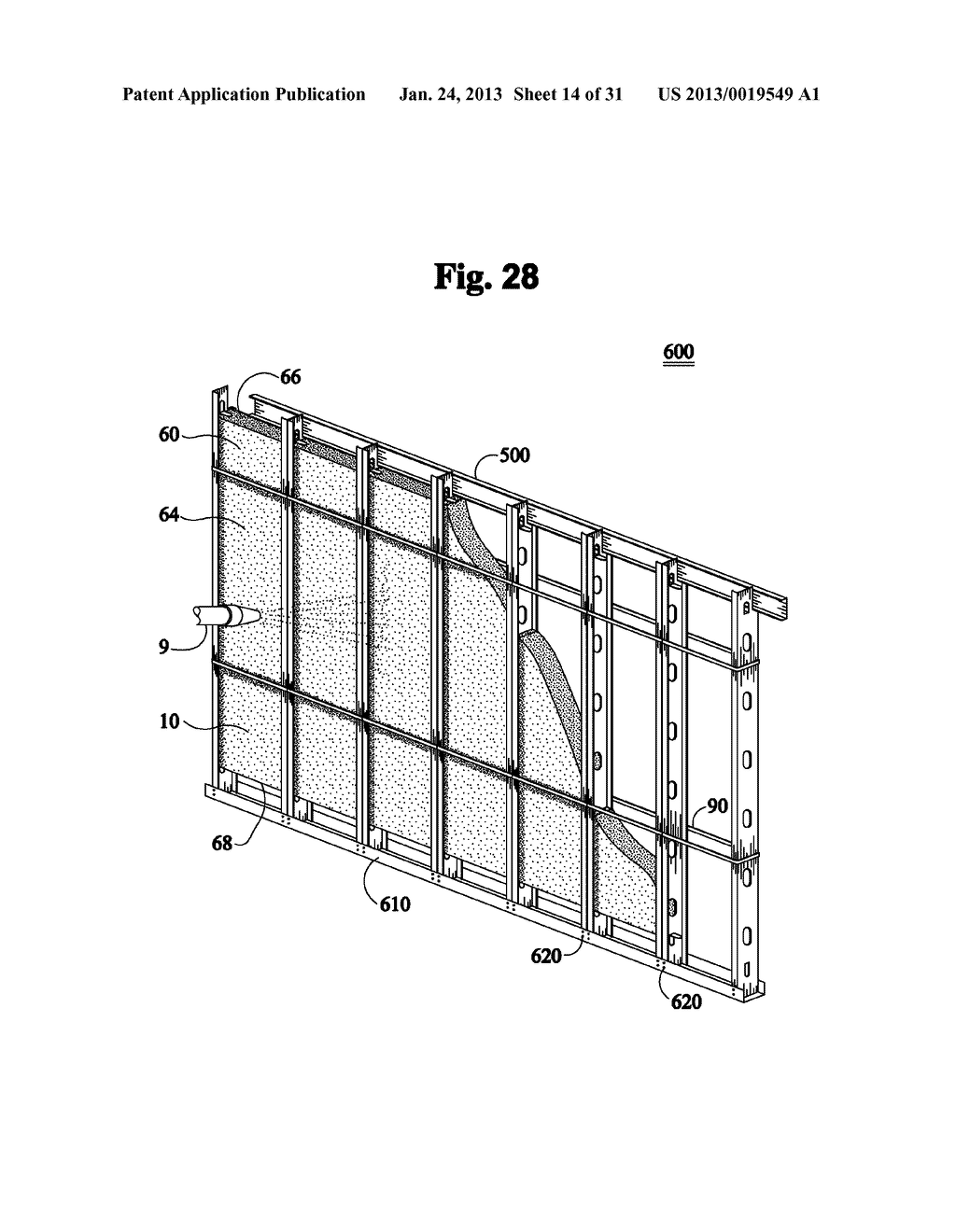 Prefabricated Insulation Wall Panels for Construction of Walls - diagram, schematic, and image 15