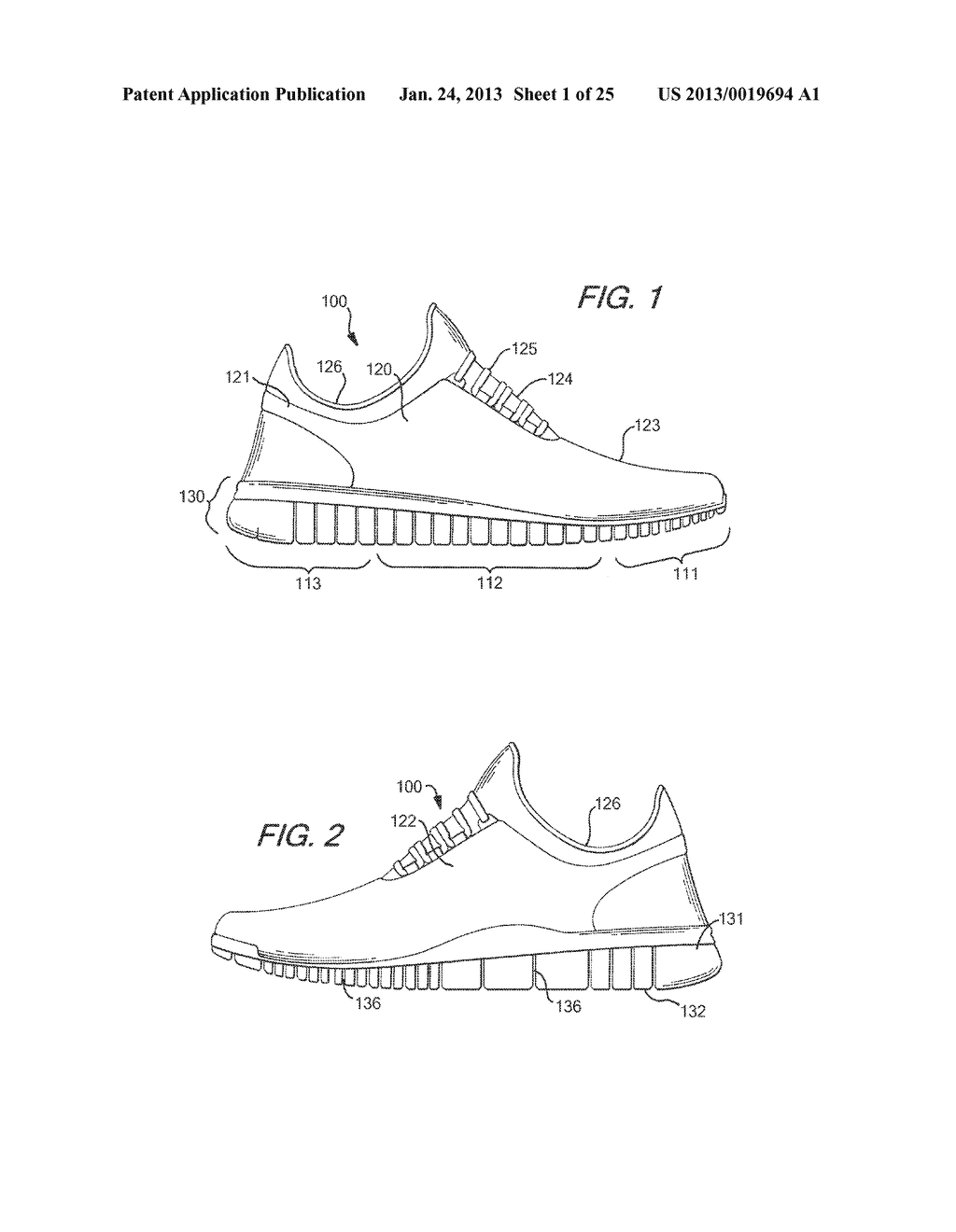 Footwear Having Sensor System - diagram, schematic, and image 02