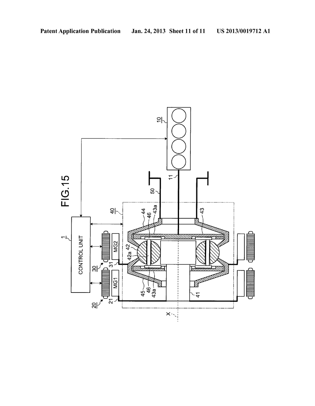 ENGINE START CONTROL DEVICE OF HYBRID VEHICLE - diagram, schematic, and image 12