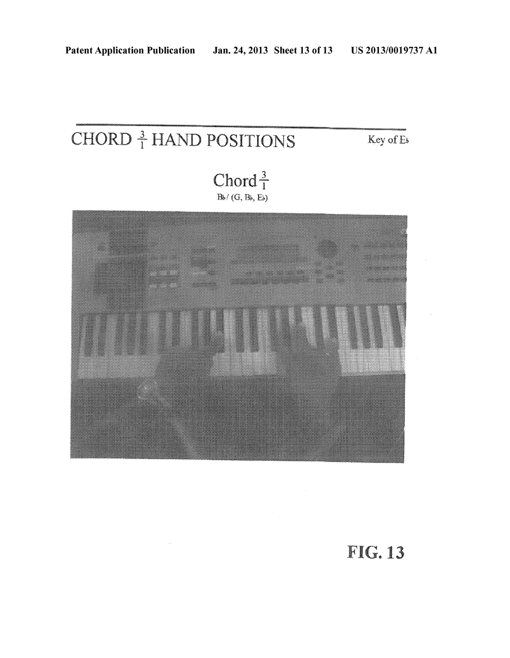 SYSTEM AND METHOD FOR MUSIC INSTRUCTION ON PIANO - diagram, schematic, and image 14