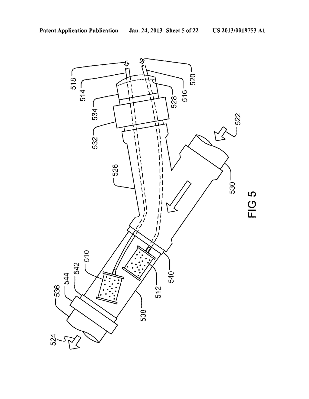 System and Method for Separation of Captured Gases from Exhaust - diagram, schematic, and image 06