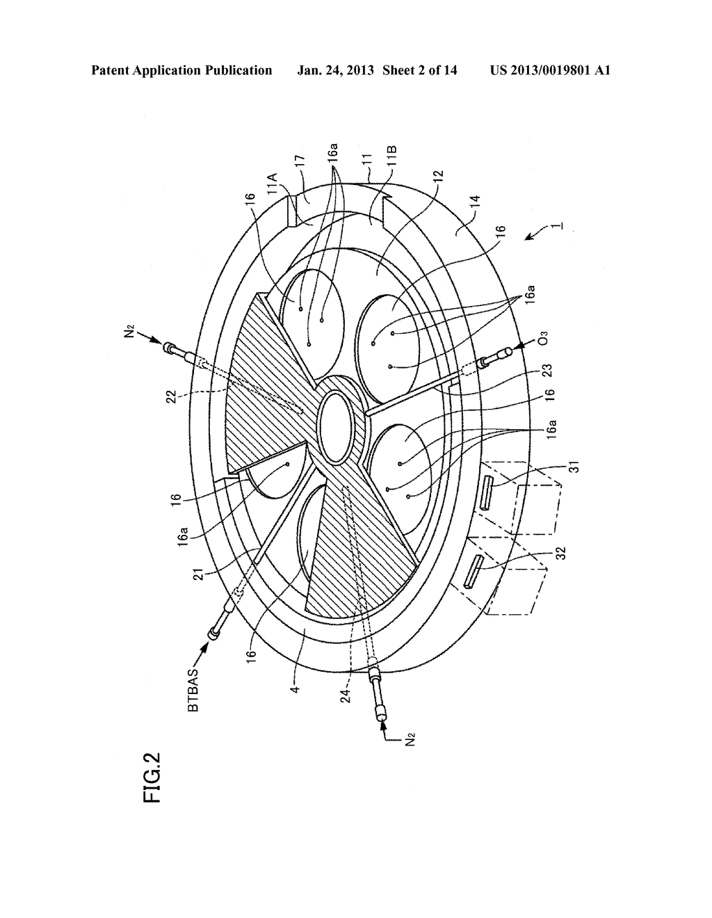 FILM DEPOSITION APPARATUS AND SUBSTRATE PROCESSING APPARATUS - diagram, schematic, and image 03