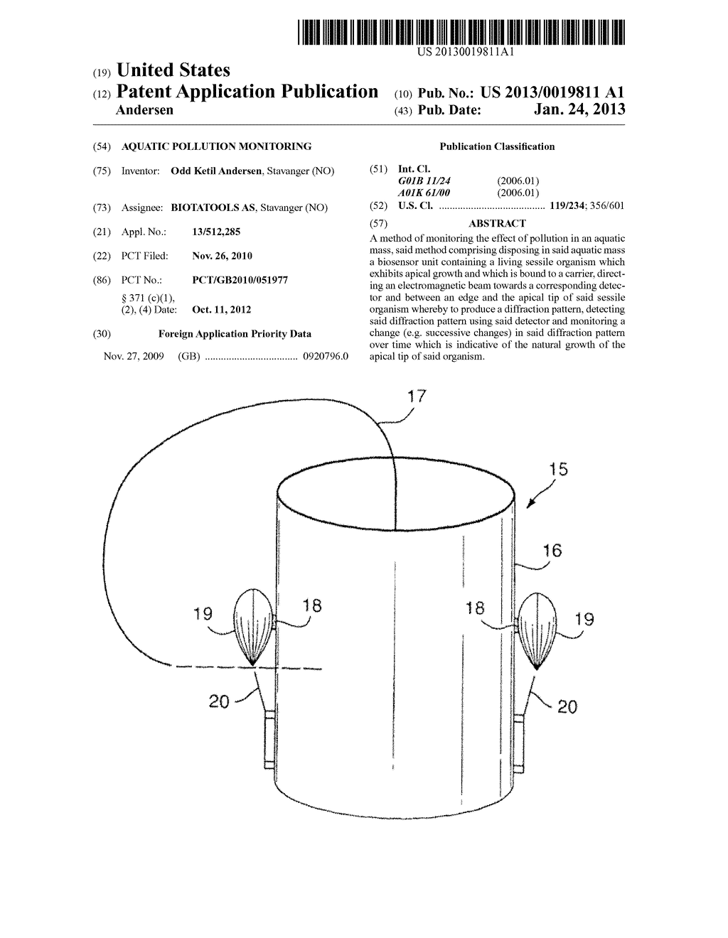 AQUATIC POLLUTION MONITORING - diagram, schematic, and image 01