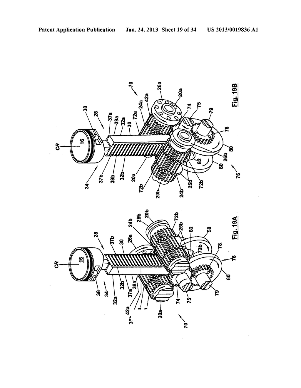 INTERNAL COMBUSTION ENGINE WITH GEAR-DRIVEN CRANKSHAFT - diagram, schematic, and image 20