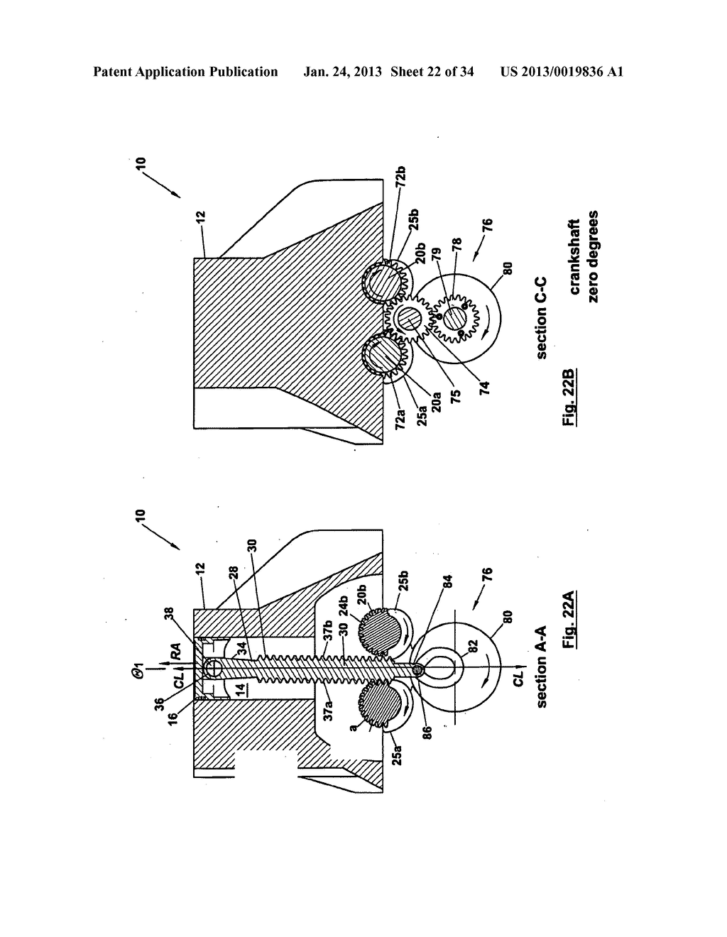 INTERNAL COMBUSTION ENGINE WITH GEAR-DRIVEN CRANKSHAFT - diagram, schematic, and image 23