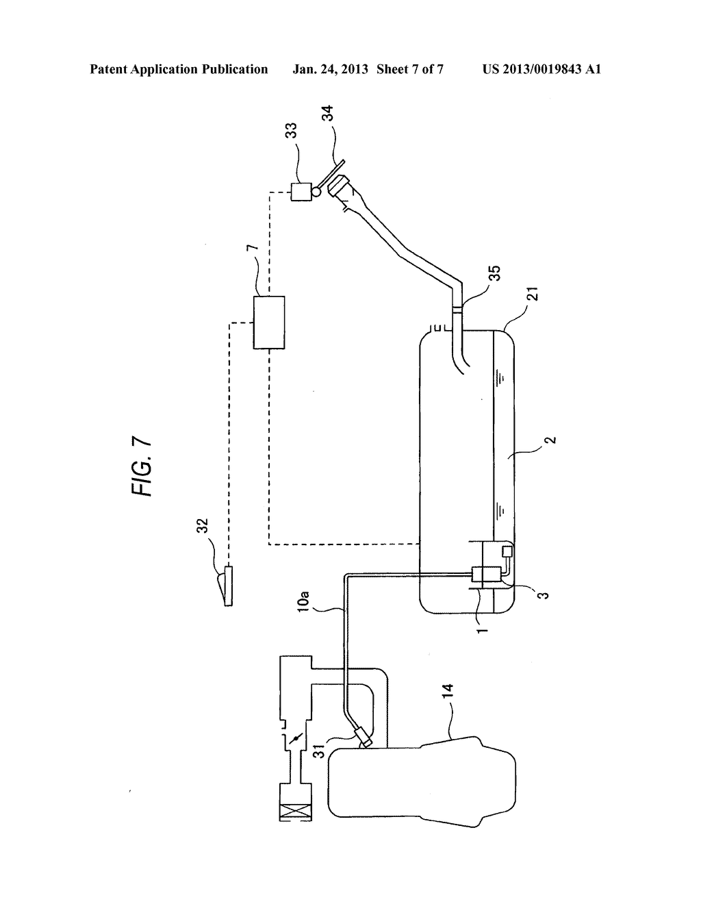 FUEL TANK APPARATUS FOR HYBRID VEHICLE - diagram, schematic, and image 08