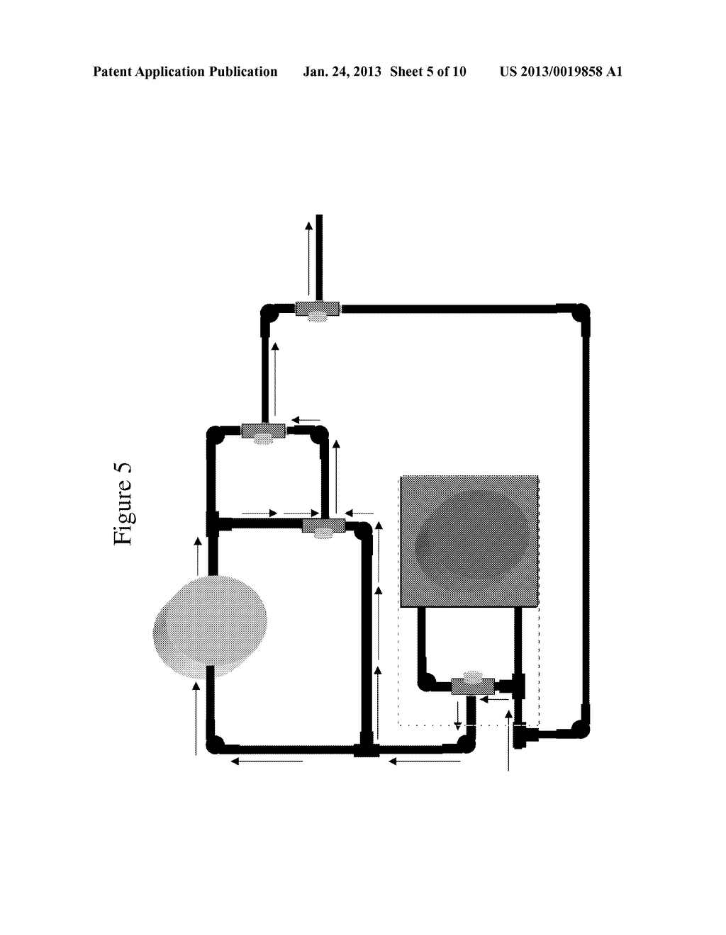 SOLAR HEATED WATER DISTRIBUTION SYSTEM - diagram, schematic, and image 06