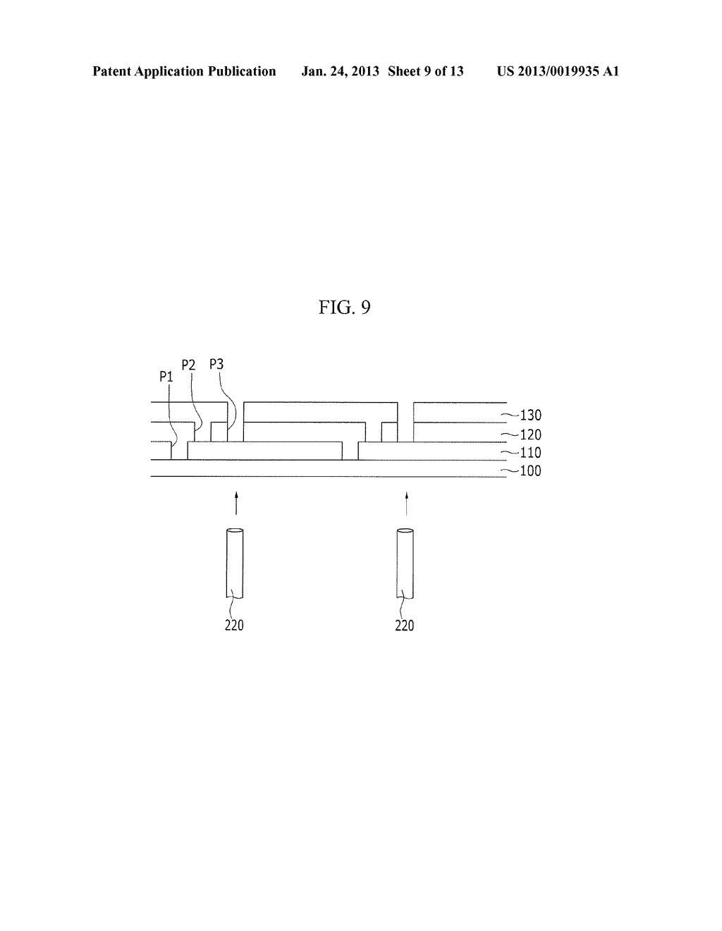 SOLAR CELL MODULE AND METHOD FOR MANUFACTURING THE SAME - diagram, schematic, and image 10