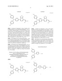 COMPOUNDS FOR ORGANIC THIN-FILM SOLAR CELLS AND ORGANIC THIN-FILM SOLAR     CELLS diagram and image