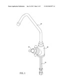 FAUCET ASSEMBLY WITH INSULATING CORE diagram and image