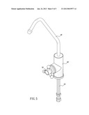 FAUCET ASSEMBLY WITH INSULATING CORE diagram and image