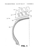 SIPE GEOMETRY FOR IMPROVED BUFFING OF TREAD BAND diagram and image