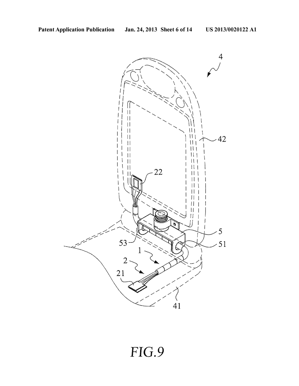 CABLE BUNDLING STRUCTURE IN SLIDABLE ENGAGEMENT WITH CABLE - diagram, schematic, and image 07