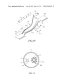 CABLE BUNDLING STRUCTURE IN SLIDABLE ENGAGEMENT WITH CABLE diagram and image