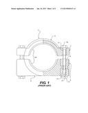 CABLE CLAMP HAVING WINGED FLANGES diagram and image