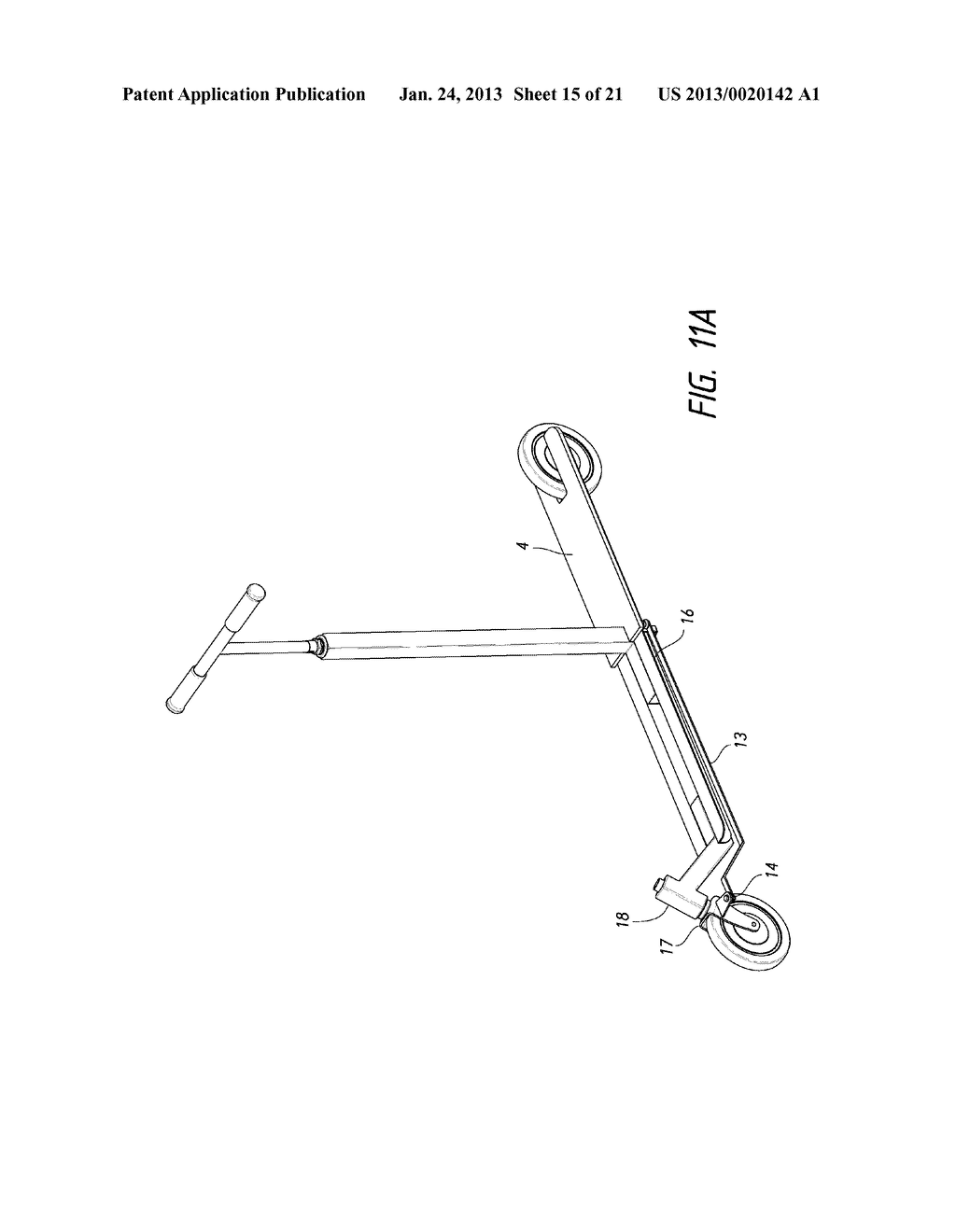 CARGO SCOOTER WITH THE ABILITY TO LEAN - diagram, schematic, and image 16