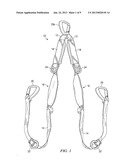 Method of Using Fall Arrest Lanyard diagram and image