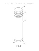 One-way telescopic cigar tube with cutting function diagram and image