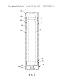 One-way telescopic cigar tube with cutting function diagram and image