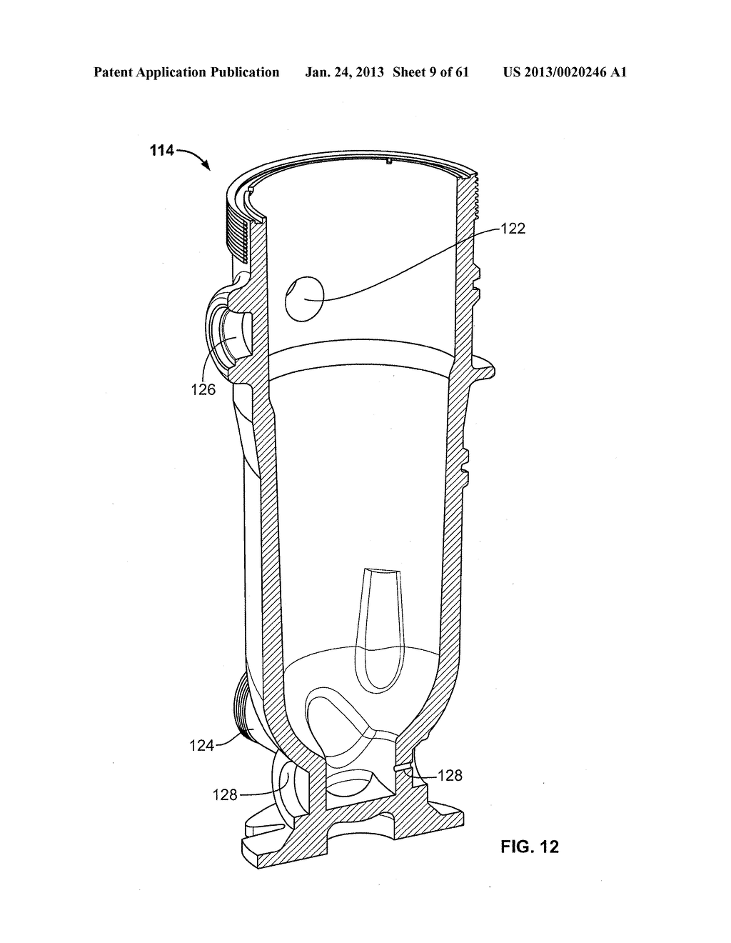 Filter Vessel Assembly and Related Methods of Use - diagram, schematic, and image 10