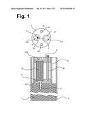 Device for the Continuous Electrochemical Deionisation with Integrated     Membrane Unit diagram and image