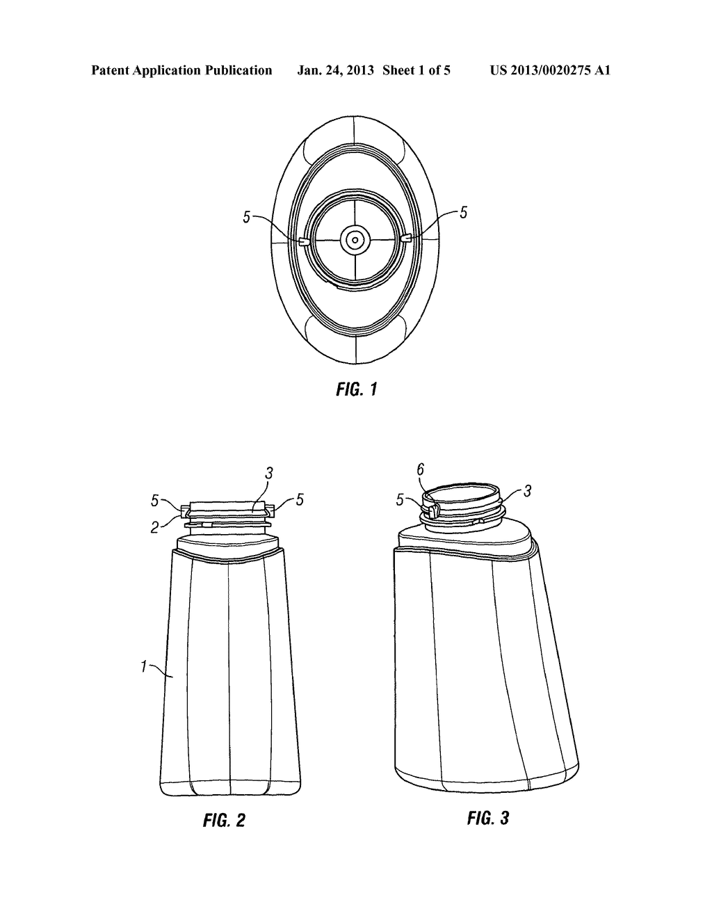 Bottle With A Secure Cap - diagram, schematic, and image 02