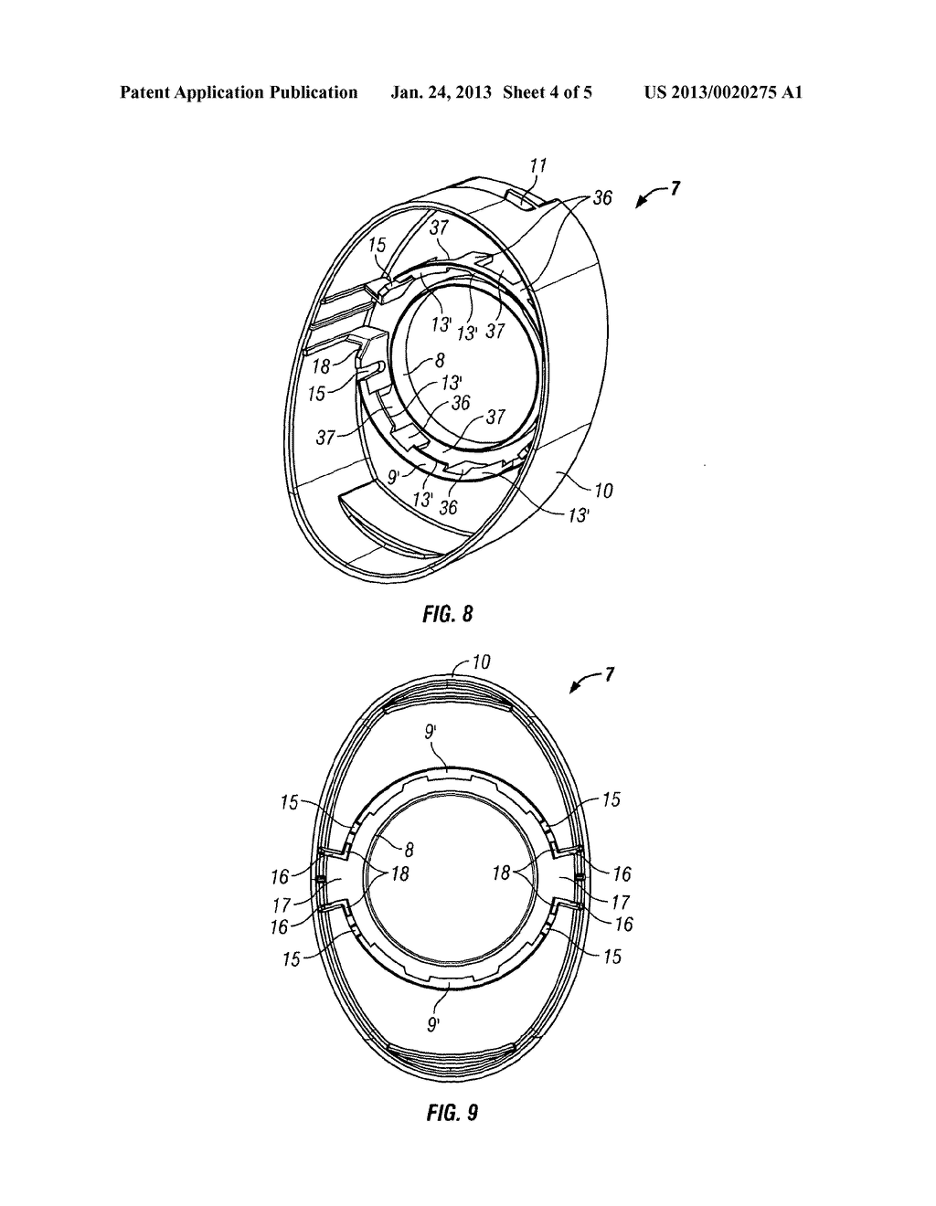 Bottle With A Secure Cap - diagram, schematic, and image 05