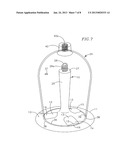 Nesting stemware drinking vessel diagram and image