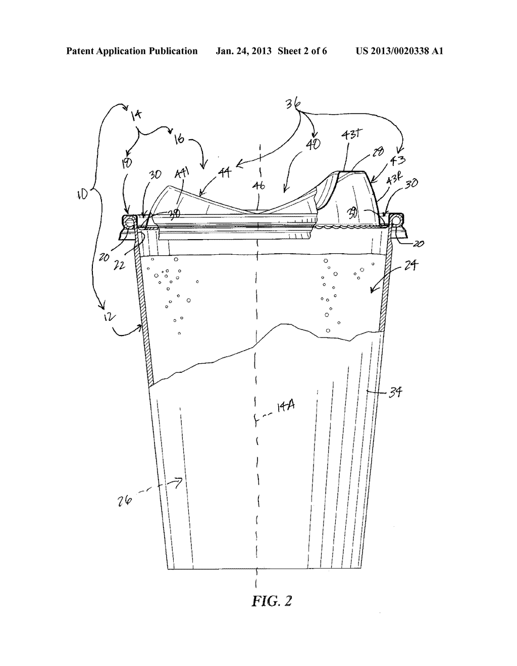 DRINK CUP LID - diagram, schematic, and image 03