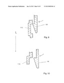 COSMETIC CONTAINER FOR LIQUID OR PASTY COSMETICS WITH A LOCKABLE CLOSING     CAP diagram and image