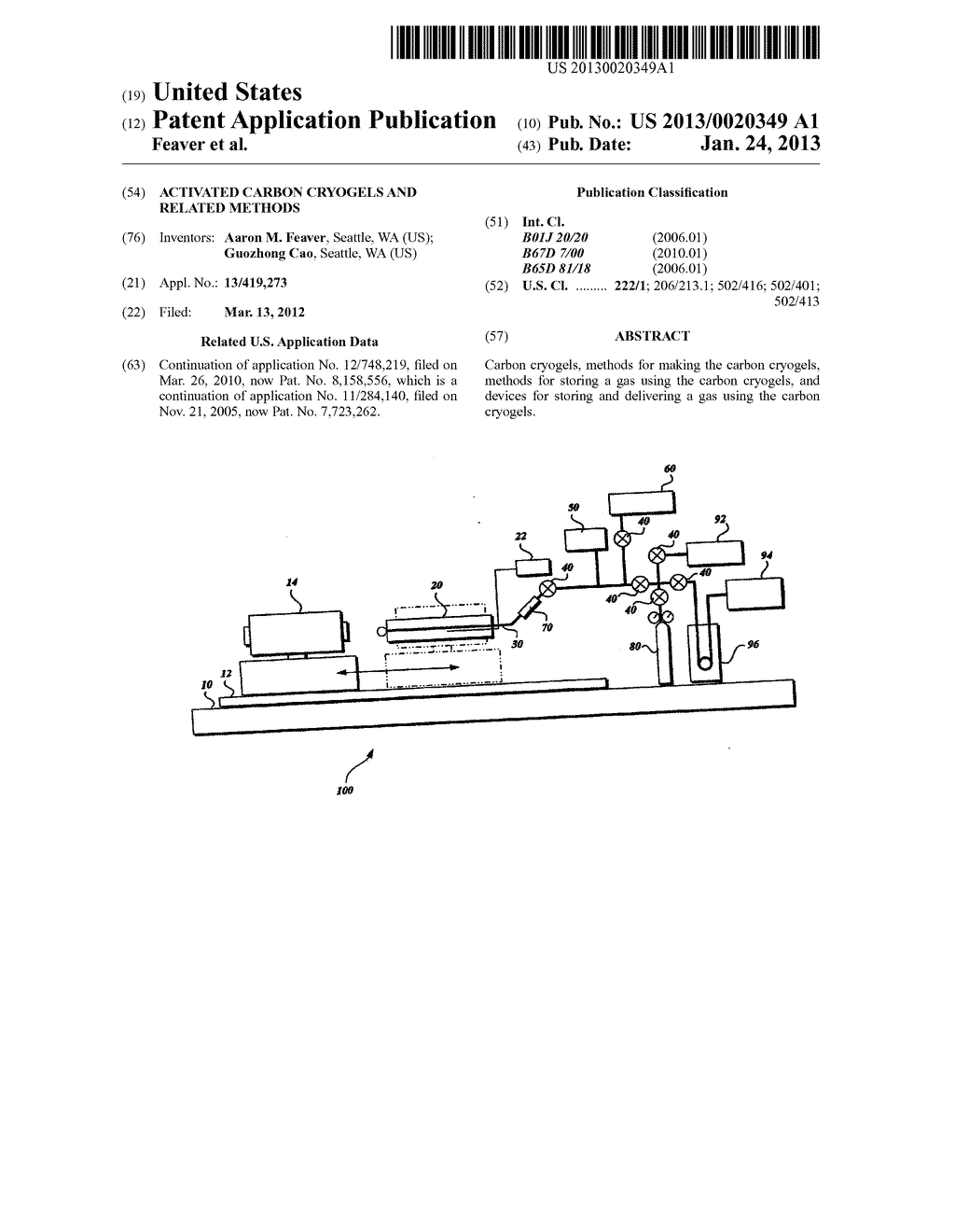 ACTIVATED CARBON CRYOGELS AND RELATED METHODS - diagram, schematic, and image 01