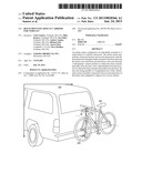 HITCH MOUNTED ARTICLE CARRIERS FOR VEHICLES diagram and image