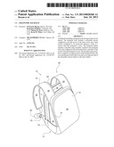 ERGONOMIC BACKPACK diagram and image