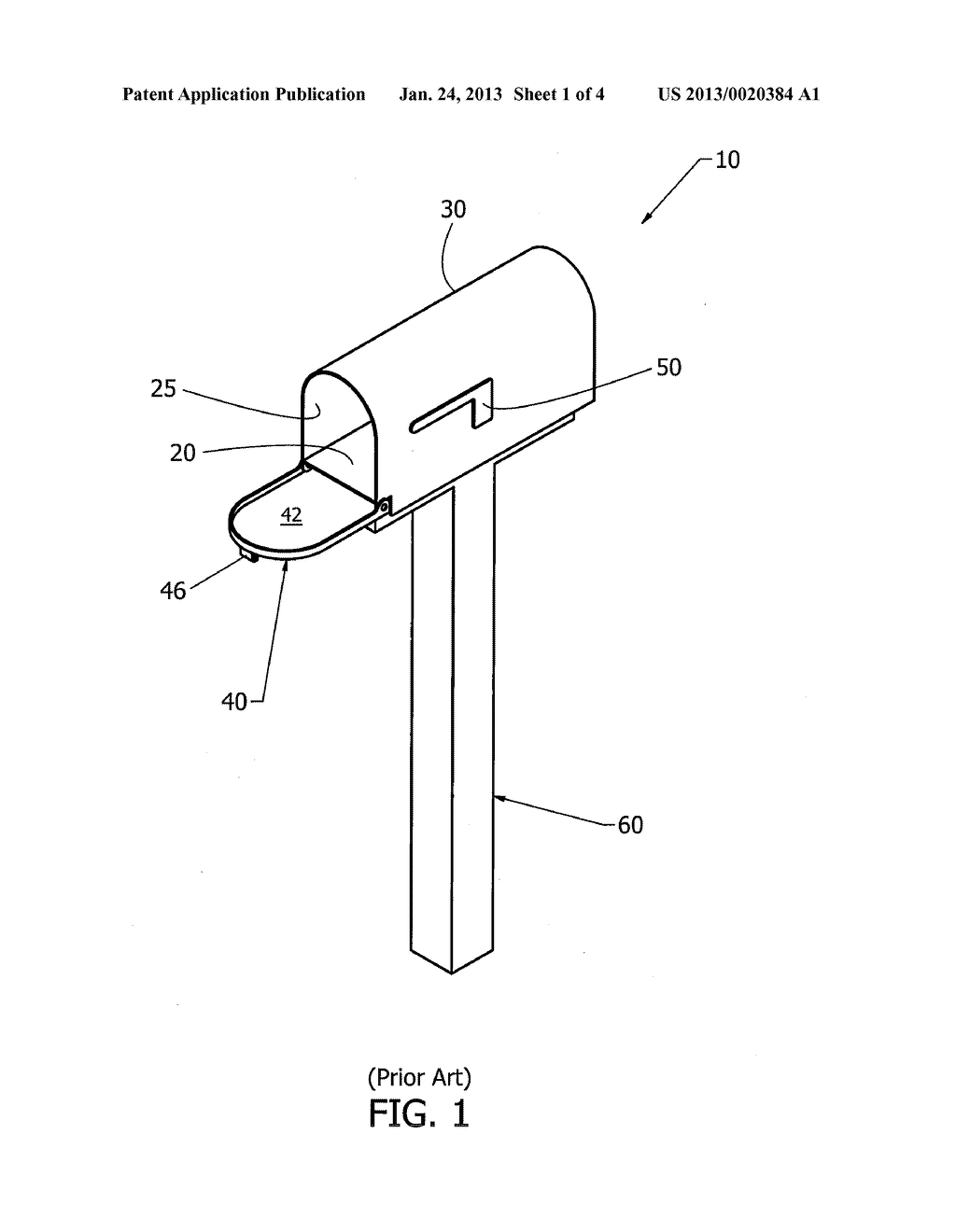 Moveable Mailbox Tray - diagram, schematic, and image 02