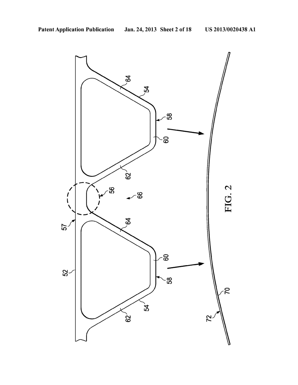 Flexible Truss Frame and Method of Making the Same - diagram, schematic, and image 03