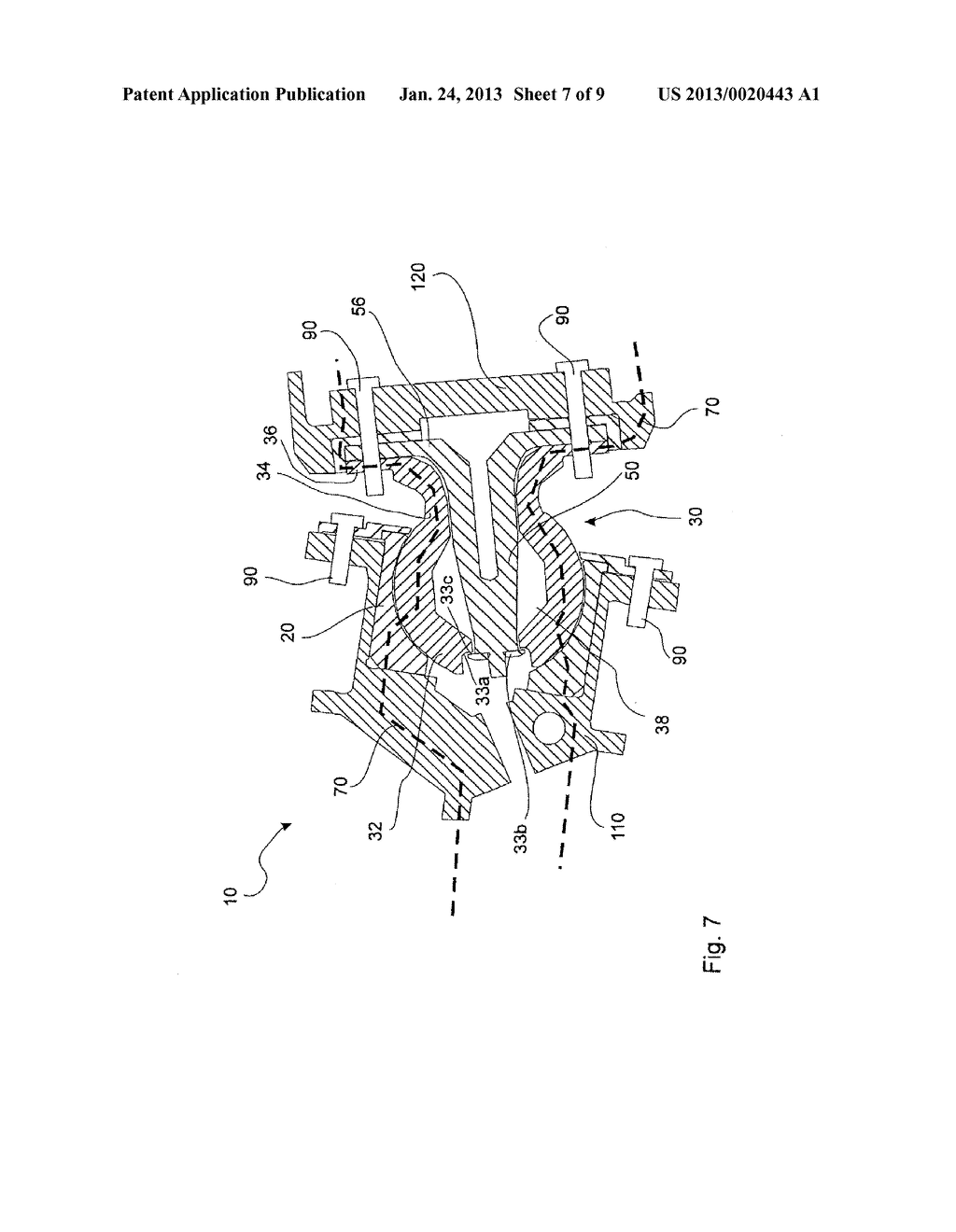 CONNECTING DEVICE, FLAP SYSTEM AND AIRCRAFT HAVING SUCH A CONNECTING     DEVICE - diagram, schematic, and image 08