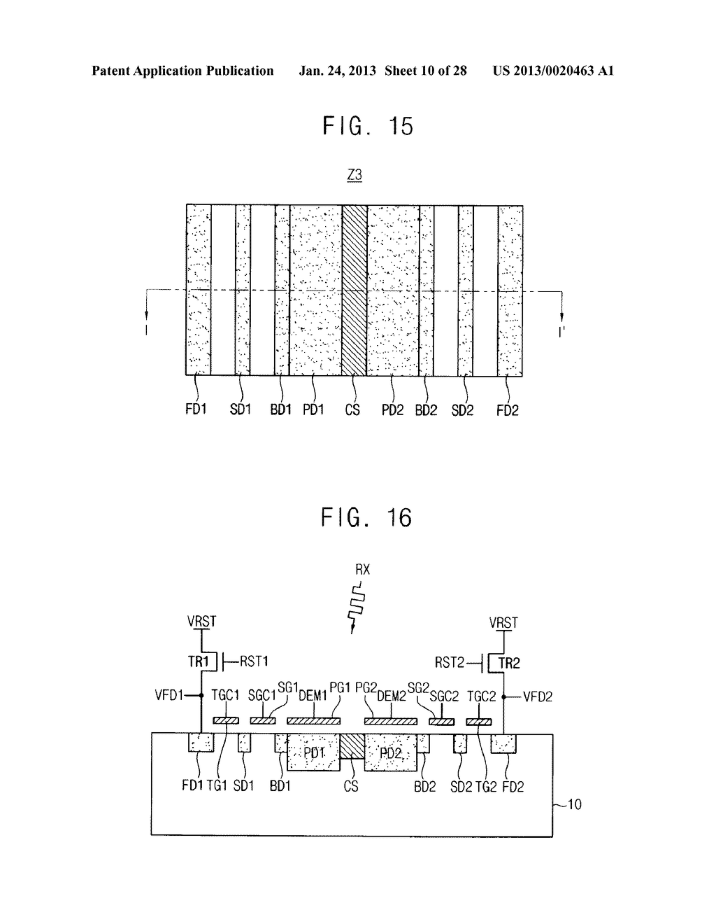 IMAGE-SENSING DEVICES AND METHODS OF OPERATING THE SAME - diagram, schematic, and image 11