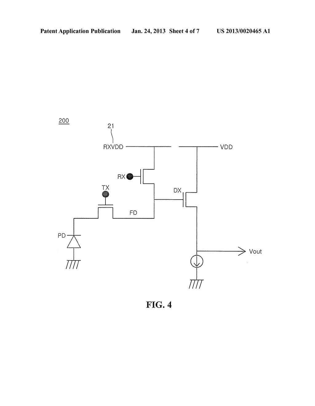 PIXEL, PIXEL ARRAY, IMAGE SENSOR INCLUDING THE SAME, AND METHOD FOR     DRIVING IMAGE SENSOR - diagram, schematic, and image 05