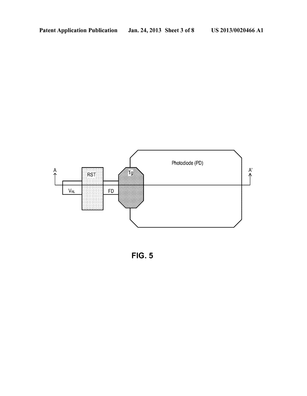 Conversion Gain Modulation Using Charge Sharing Pixel - diagram, schematic, and image 04