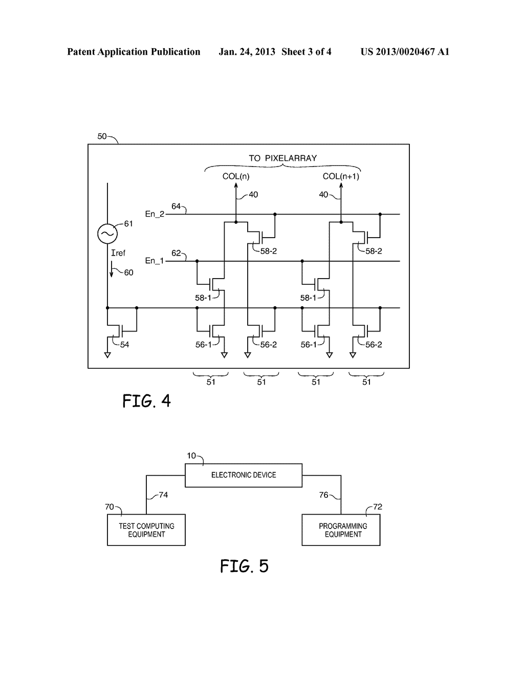 IMAGING SYSTEMS WITH COLUMN CURRENT MIRROR CIRCUITRY - diagram, schematic, and image 04