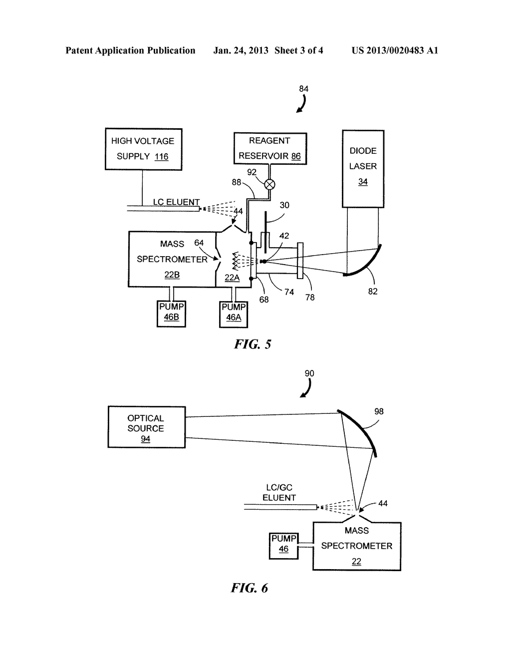 APPARATUS FOR PHOTOIONIZATION OF AN ANALYTE IN AN ELUENT OF A     CHROMATOGRAPHY COLUMN - diagram, schematic, and image 04