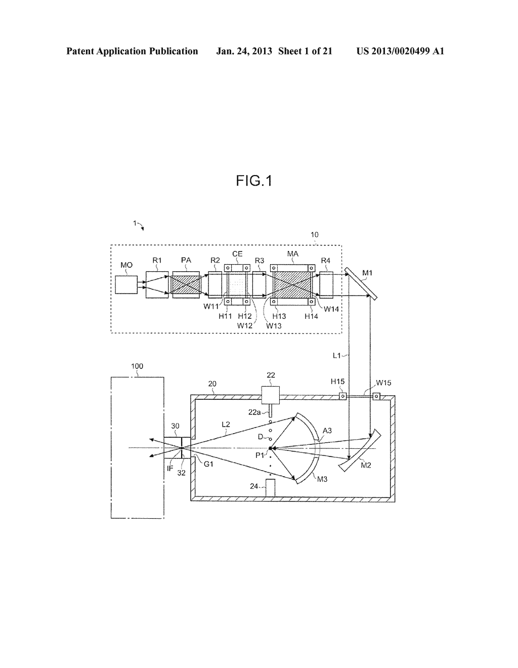 WINDOW UNIT, WINDOW DEVICE, LASER APPARATUS, AND EXTREME ULTRAVIOLET LIGHT     GENERATION SYSTEM - diagram, schematic, and image 02