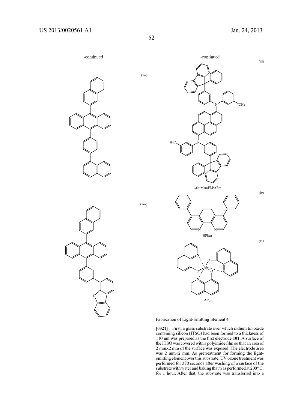 Dibenzo[c,g]Carbazole Compound, Light-Emitting Element, Light-Emitting     Device, Display Device, Lighting Device and Electronic Device - diagram, schematic, and image 78