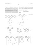 POLYMER COMPOUND, NET-LIKE POLYMER COMPOUND PRODUCED BY CROSSLINKING THE     POLYMER COMPOUND, COMPOSITION FOR ORGANIC ELECTROLUMINESCENCE ELEMENT,     ORGANIC ELECTROLUMINESCENCE ELEMENT, ORGANIC EL DISPLAY, AND ORGANIC EL     LIGHTING diagram and image