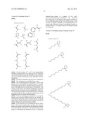 POLYMER COMPOUND, NET-LIKE POLYMER COMPOUND PRODUCED BY CROSSLINKING THE     POLYMER COMPOUND, COMPOSITION FOR ORGANIC ELECTROLUMINESCENCE ELEMENT,     ORGANIC ELECTROLUMINESCENCE ELEMENT, ORGANIC EL DISPLAY, AND ORGANIC EL     LIGHTING diagram and image