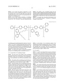 POLYMER COMPOUND, NET-LIKE POLYMER COMPOUND PRODUCED BY CROSSLINKING THE     POLYMER COMPOUND, COMPOSITION FOR ORGANIC ELECTROLUMINESCENCE ELEMENT,     ORGANIC ELECTROLUMINESCENCE ELEMENT, ORGANIC EL DISPLAY, AND ORGANIC EL     LIGHTING diagram and image