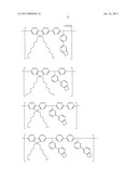 POLYMER COMPOUND, NET-LIKE POLYMER COMPOUND PRODUCED BY CROSSLINKING THE     POLYMER COMPOUND, COMPOSITION FOR ORGANIC ELECTROLUMINESCENCE ELEMENT,     ORGANIC ELECTROLUMINESCENCE ELEMENT, ORGANIC EL DISPLAY, AND ORGANIC EL     LIGHTING diagram and image